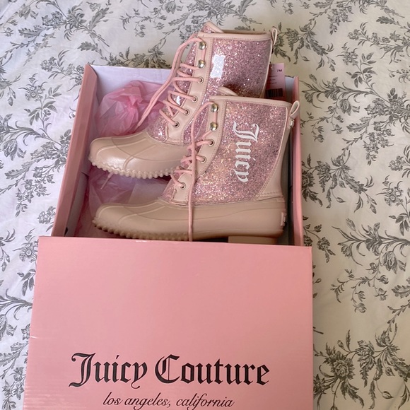 Juicy Couture Shoes - NWT juicy couture pink boots